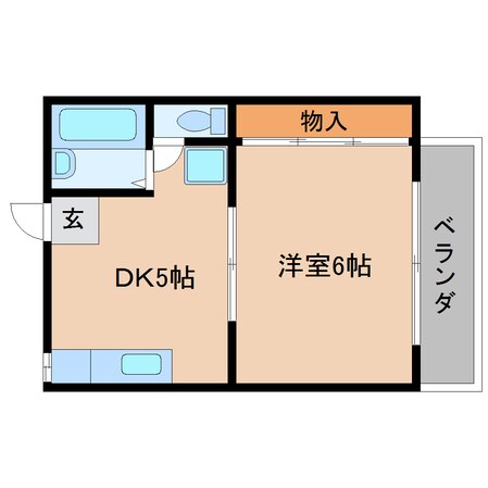 高田市駅 徒歩15分 2階の物件間取画像